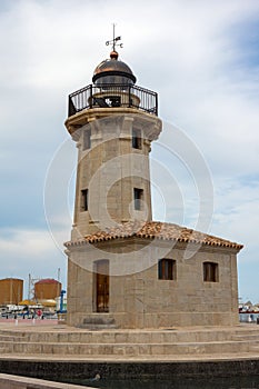 Lighthouse of El Grao de Casstellon photo