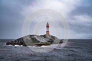 Lighthouse at the End of the World, Beagle Channel, Ushuaia, Argentina