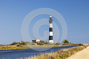 lighthouse Faraman, Salin de Giraud, Provence-Alpes-Cote d'Azur, France