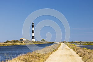 lighthouse Faraman, Salin de Giraud, Provence-Alpes-Cote d'Azur, France