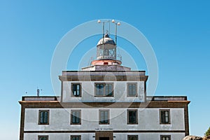 Lighthouse in Finisterre in Galicia photo