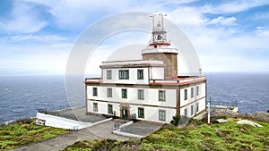 Lighthouse of Finisterre, Galicia, Spain. photo