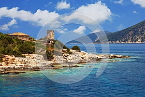 Lighthouse at Fiscardo, Kefalonia