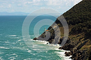 Lighthouse on the bluff