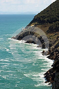 Lighthouse on the bluff