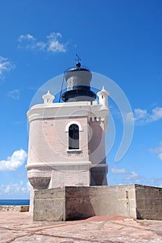 Lighthouse Fort in Old San Juan Puerto Rico