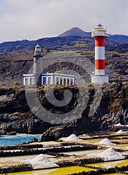 Lighthouse in Fuencaliente on La Palma photo