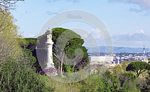Lighthouse of Gianicolo hill