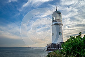 Lighthouse at Haeundae Dongbaekseom Island, busan