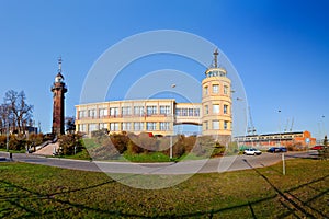 Lighthouse and harbor master's office