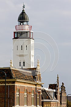 lighthouse, Harlingen, Friesland, Netherlands