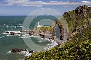 Lighthouse at Hartland Point - Devon - England photo