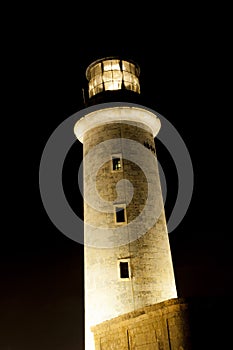 Lighthouse of Havana, Cuba. `El Morro` photo