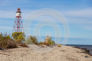 Lighthouse on Hecla Island