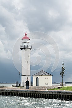 Lighthouse Hellevoetsluis, Netherlands