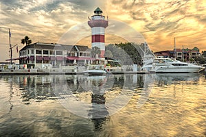 Lighthouse on Hilton Head Island photo