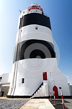 Lighthouse at Hook head in Ireland