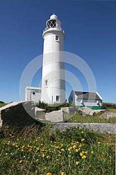 Lighthouse at Hurst castle