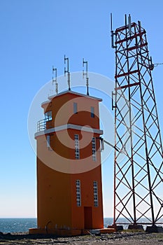Lighthouse, Hvalnes, Iceland