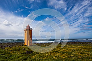 Lighthouse in Iceland