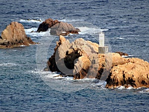 Lighthouse in Illes Formigues photo