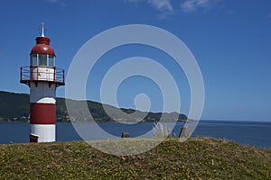 Lighthouse in Valdivia, Southern Chile photo