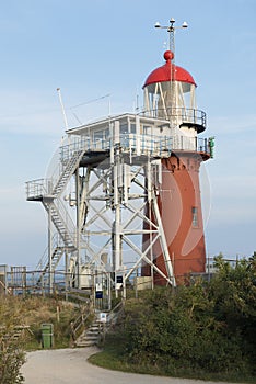 Lighthouse on the island of Vlieland photo