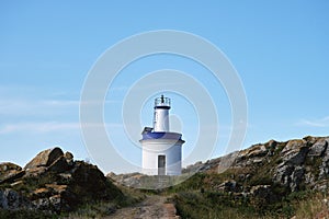 Lighthouse in Islas Cies photo