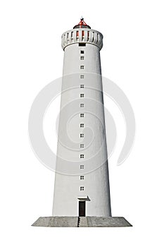 Lighthouse isolated on white