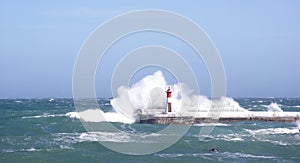 Lighthouse in Kalkbay, CapeTown