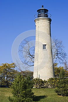 Lighthouse in Kenosha, Wisconsin photo