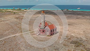 Lighthouse on Klein Curacao