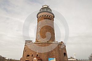 Lighthouse in Kolobrzeg - Poland. photo
