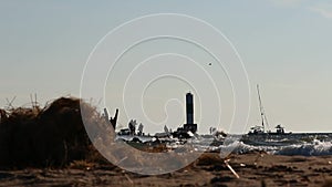 A lighthouse At Lake Michigan, Holland