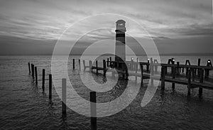 Lighthouse at Lake Neusiedl