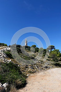 Lighthouse in Lastovo  Croatia