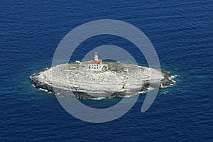 Lighthouse on Lastovo islands