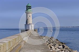 Lighthouse at Le Croisic in France