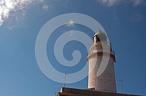 Lighthouse / lightstation on Cap De Formentor peninsula on Majorca Spain