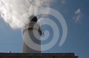 Lighthouse / lightstation on Cap De Formentor peninsula on Majorca Spain photo