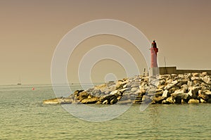 Lighthouse in Liguria