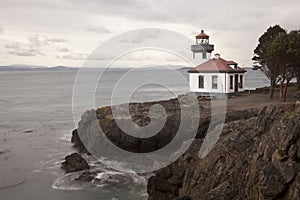 Lighthouse at Lime Kiln Point