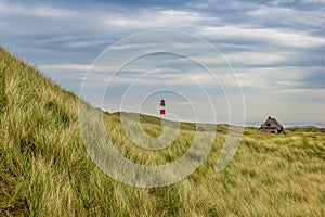 Lighthouse List Ost on the island Sylt photo