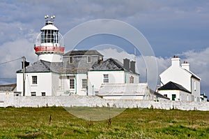 Lighthouse of Loop head cliffs, Ireland