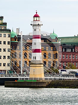 Lighthouse in Malmo, Sweden