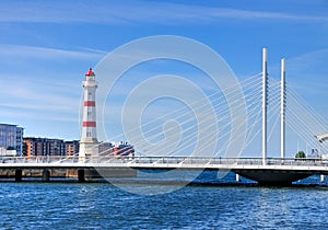 Lighthouse in MalmÃ¶, Sweden