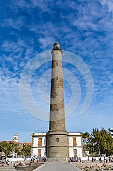 Lighthouse in Maspalomas (Faro de Maspalomas) on Grand Canary (Gran Canaria)