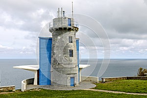 Lighthouse at Matxitxako, Cape Bermeo, Vizcaya, Spain