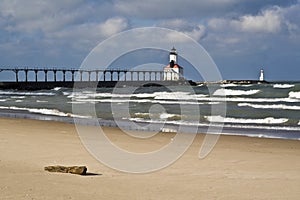 Lighthouse in Michigan City