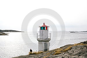 Lighthouse in MollÃ¶sund
